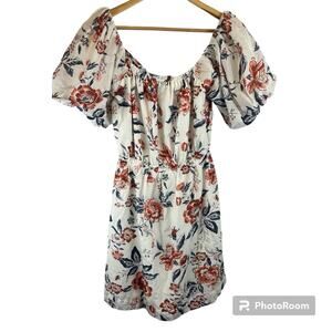 Lucky Brand Puff Sleeve Dress